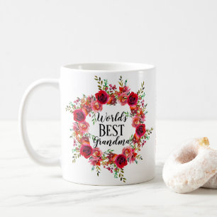 Personalized World's Best Grandma Coffee Mug
