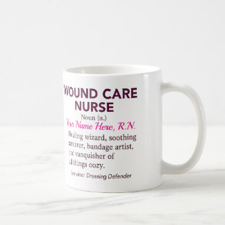 Personalized Wound Care Nurse Definition Gift Coffee Mug