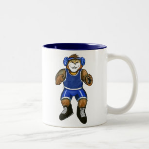 Personalized Wrestler Mug