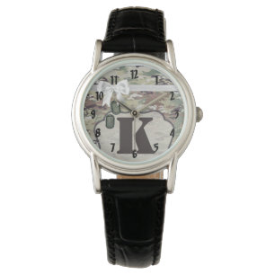 Personalized Wrist Watch Army OCP Camo Uniform Cam