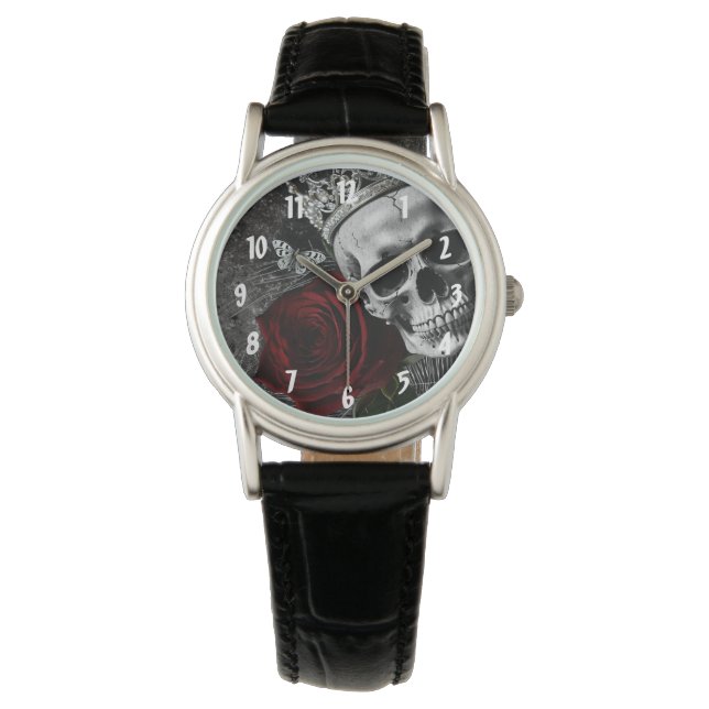 Personalized Wrist Watch Haunting Adeline Zade Mea (Front)