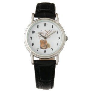 Personalized Wrist Watch Summer Country Wedding Ru