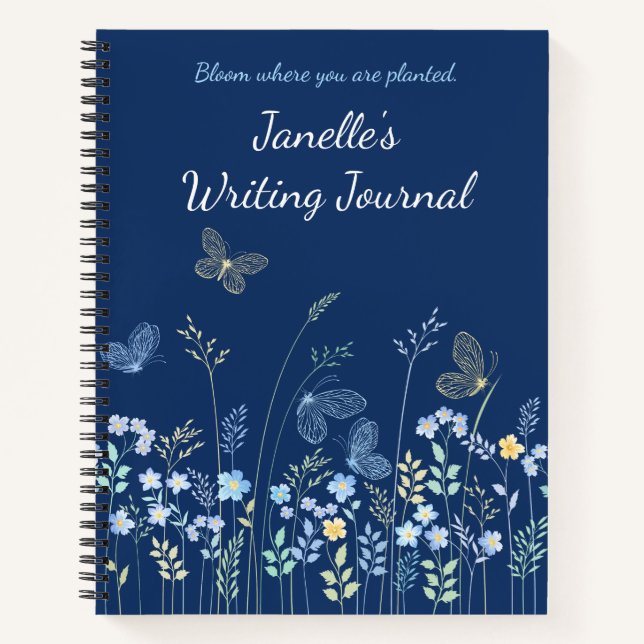 Personalized Writer's Journal (Front)