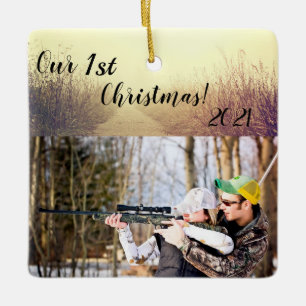Personalized XMAS Ornament Sunrise Pathway Walkway