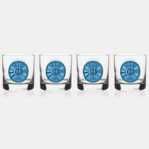 Personalized Yacht Marina Accessory Whiskey Glass