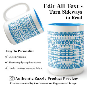 Personalized Year White Elephant Gift Exchange LBl Two-Tone Coffee Mug