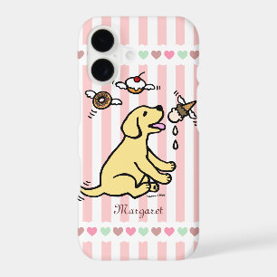 Personalized Yellow Labrador Ice Cream Dream