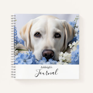 Personalized Yellow Labrador Retriever Journal