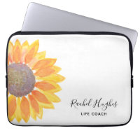 Personalized Yellow Sunflower Life Coach