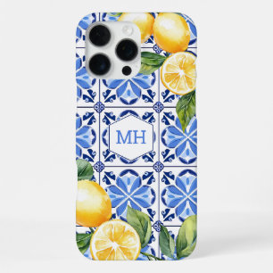 Personalized Yellow Watercolor Lemon Citrus Fruit iPhone 16 Pro Max Case