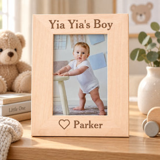 Personalized Yia Yia Picture Frame