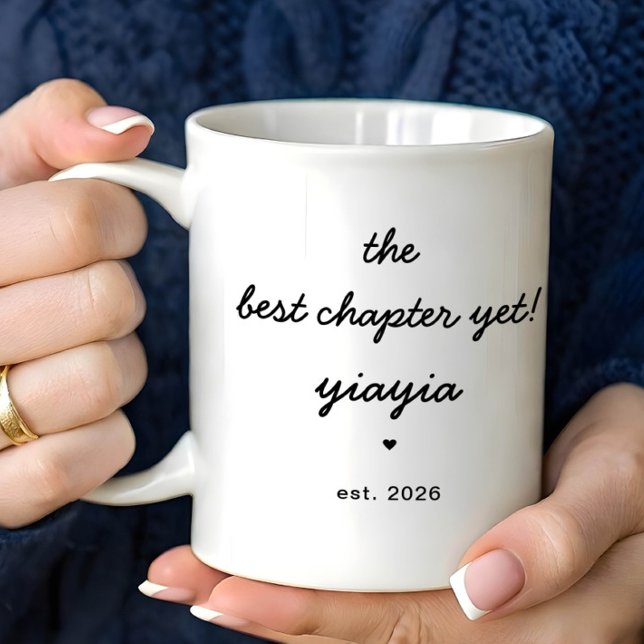 Personalized Yiayia Mug Best Chapter Yet (Creator Uploaded)