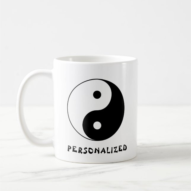 Personalized Yin Yang Mug (Left)