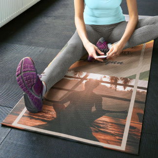 Personalized Yoga Lover Teacher Mom Women Gift Mat