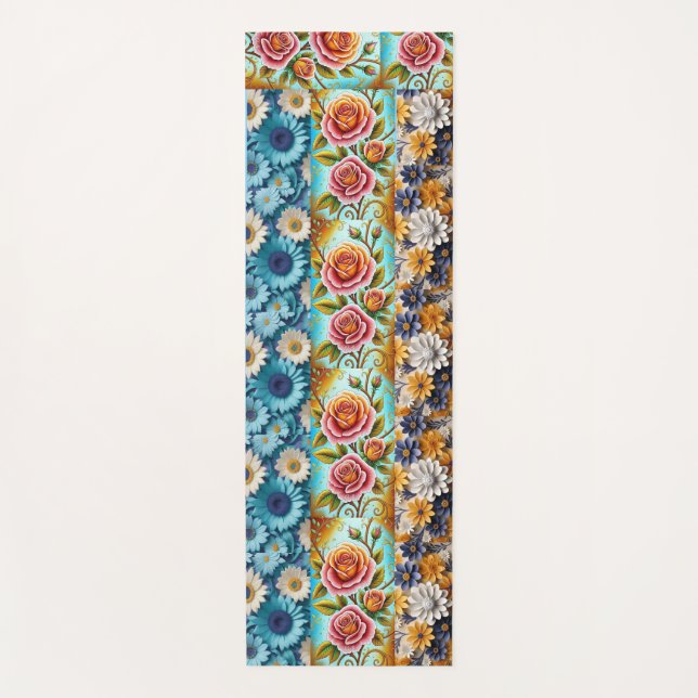 personalized yoga mat for mindful practice (Front)