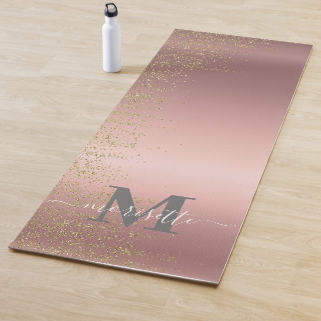Personalized Yoga Mat with name and initial (In Situ)