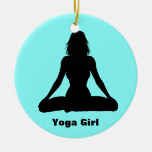 Personalized Yoga Ornament