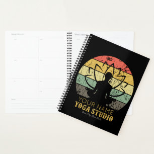 Personalized Yoga Studio Fitness Instructor Guru Planner