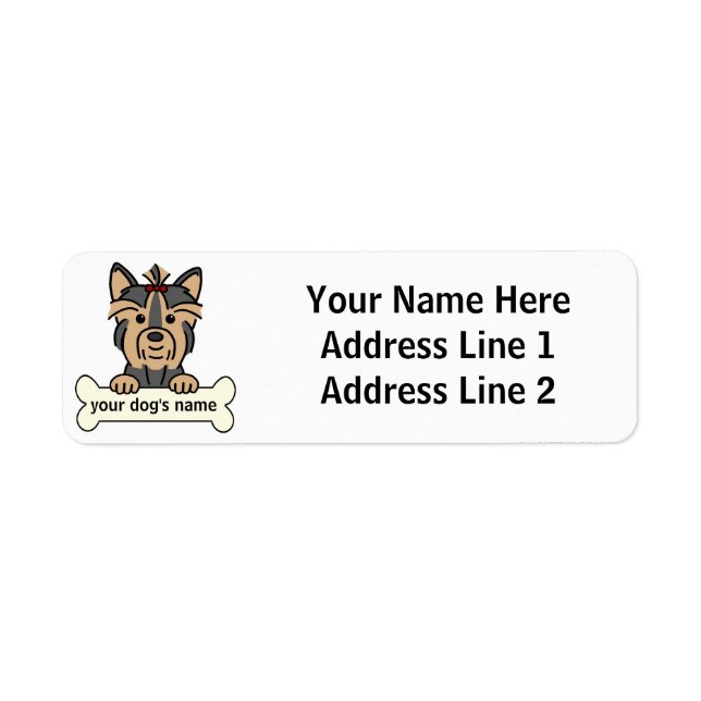 Personalized Yorkie (Front)