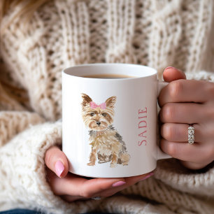 Personalized Yorkie  Coffee Mug