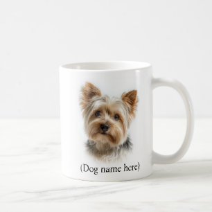 Personalized Yorkie Dog Mom Coffee Mug