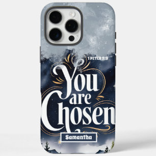 Personalized You Are Chosen Christian Women iPhone 16 Pro Max Case