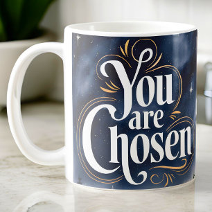 Personalized You Are Chosen Christian Women Coffee Mug