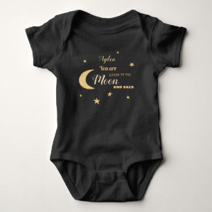 Personalized you are loved watercolor baby bodysuit