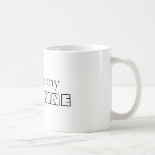 Personalized You are my Sunshine Black & White Coffee Mug