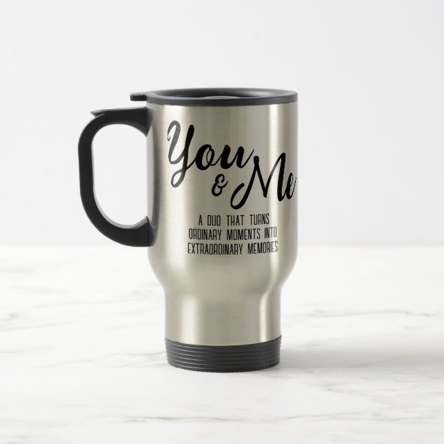 Personalized You & Me Mug (Left)