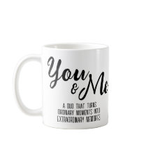 Personalized You & Me Mug
