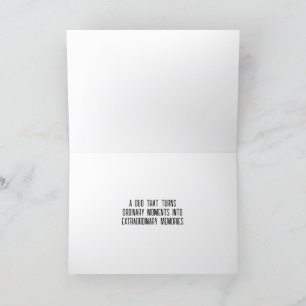 Personalized You & Me Thank You Card