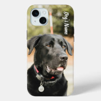 Personalized your Black Labrador Dog Photo & Name