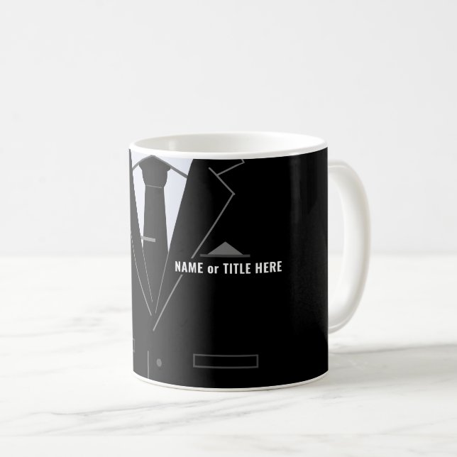 Personalized Your Business Gift Coffee Mug (Front Right)