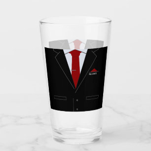 Personalized Your Business Glass with Custom Name
