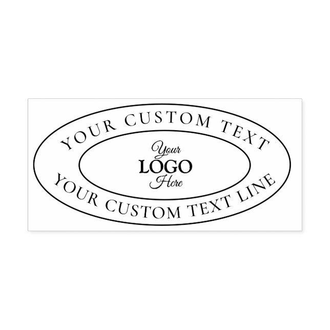 Personalized Your Business Logo  Rubber Stamp (Imprint)