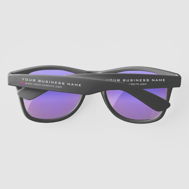 Personalized Your Business Promotional Sunglasses (Back)