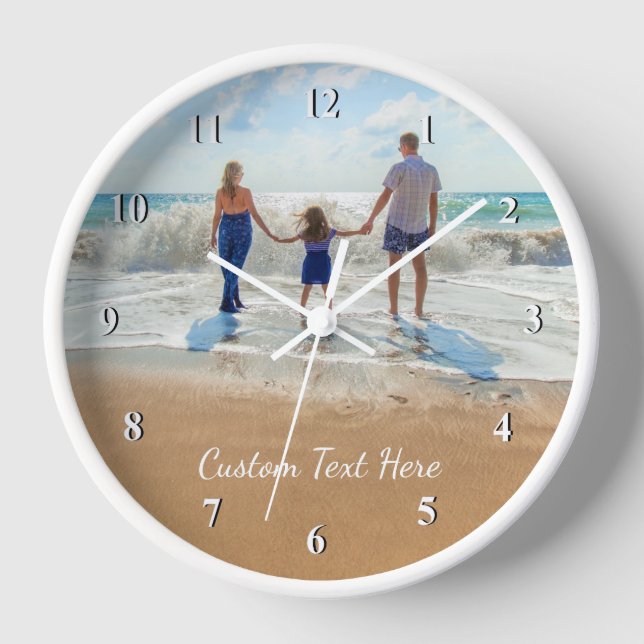 Personalized Your Clock with Custom Text (Front)