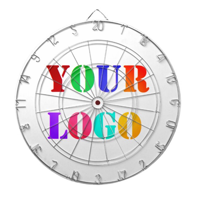 Personalized Your Company Logo Business Dart Board (Front)