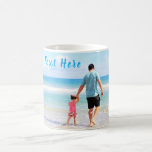 Personalized Your Custom Photo and Text Coffee Mug