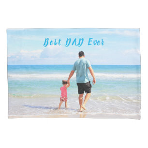 Personalized Your Dad Photo Pillow Case with Text