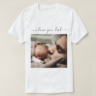 Personalized Your Dad Photo T-Shirt Gift with Text