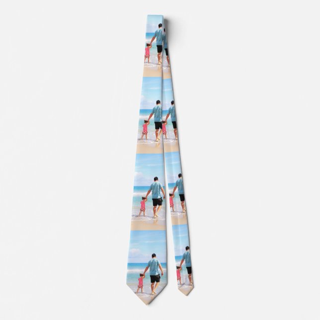 Personalized Your Design Custom Photo Neck Tie (Front)