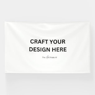 Personalized Your Design, Logo, or Message 6'x10' Banner
