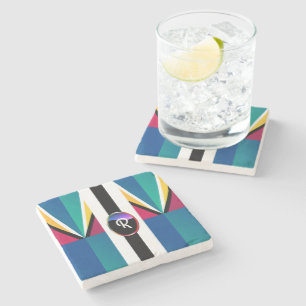 Personalized YOUR INITIAL Stone Coaster