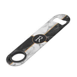 Personalized Your Letter Monogram Bar Key Gift
