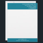 Personalized Your Letterhead Custom Colours - Font<br><div class="desc">Custom Colours and Font - Simple Personalized Your Modern Design Letterhead - Add Your Name - Company / Address - Contact Information / or Logo / more - Resize and move or remove and add elements / image with Customization tool ! Choose Font / Size / Colours ! Good Luck...</div>