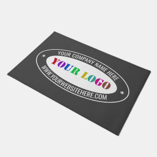 Personalized Your Logo and Text Company Doormat