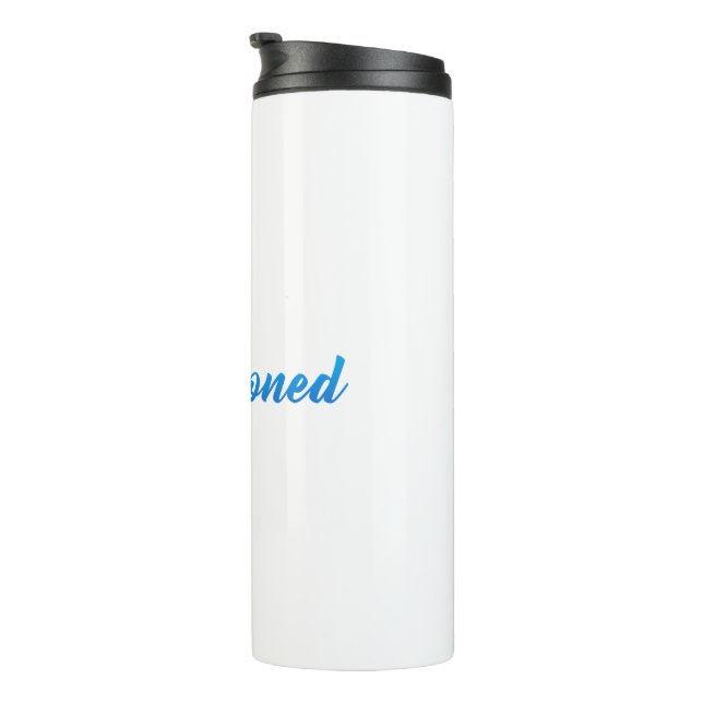 Personalized Your Logo Custom Logo Thermal Tumbler (Rotated Right)