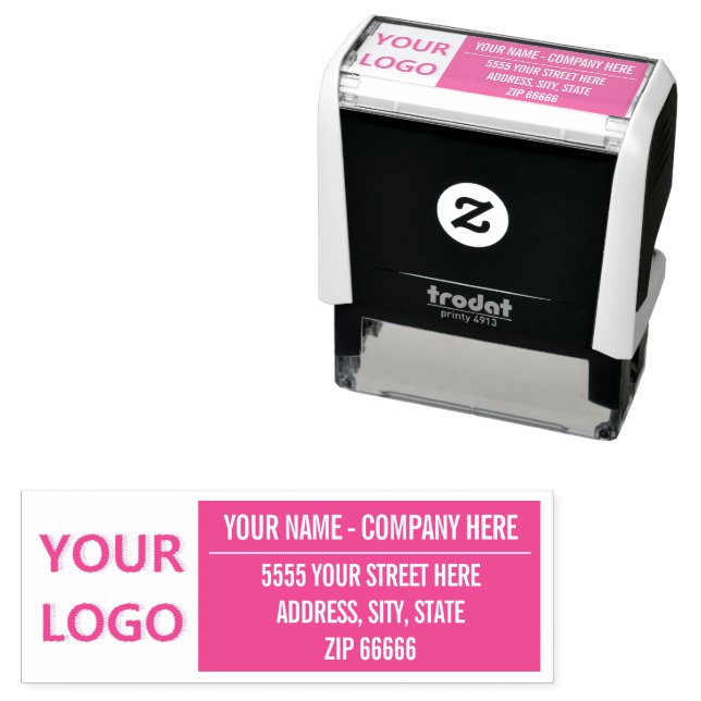 Personalized Your Logo Name Address Stamp (In Situ)